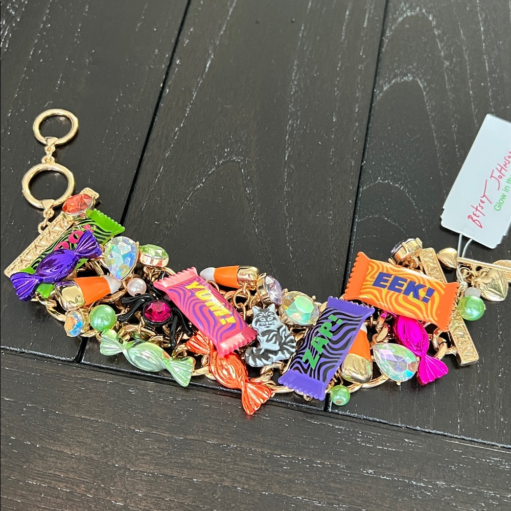 Betsey Johnson Multicolor Chunky Bracelet